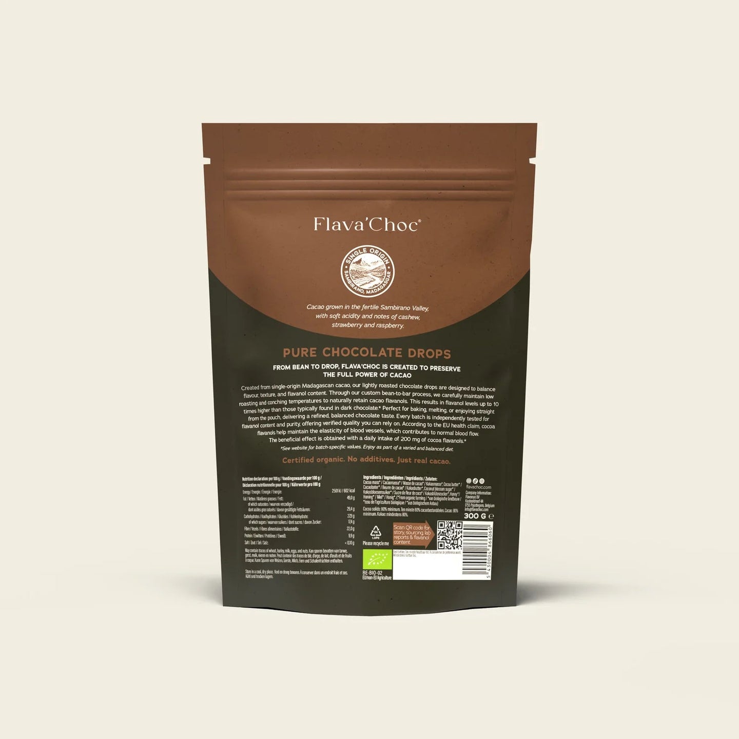 80% Dark Chocolate Drops - Farmatuur