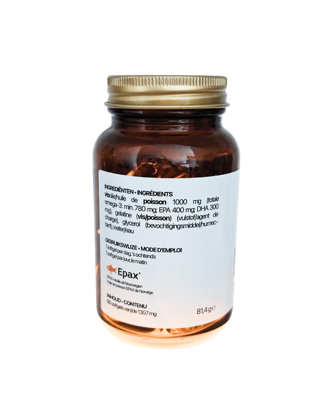 Omega-3 Fish Oil EPAX 1000 mg 60 Caps