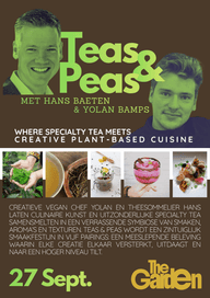 TEAS & PEAS by Yolan & Hans, a Tea Pairing Experience