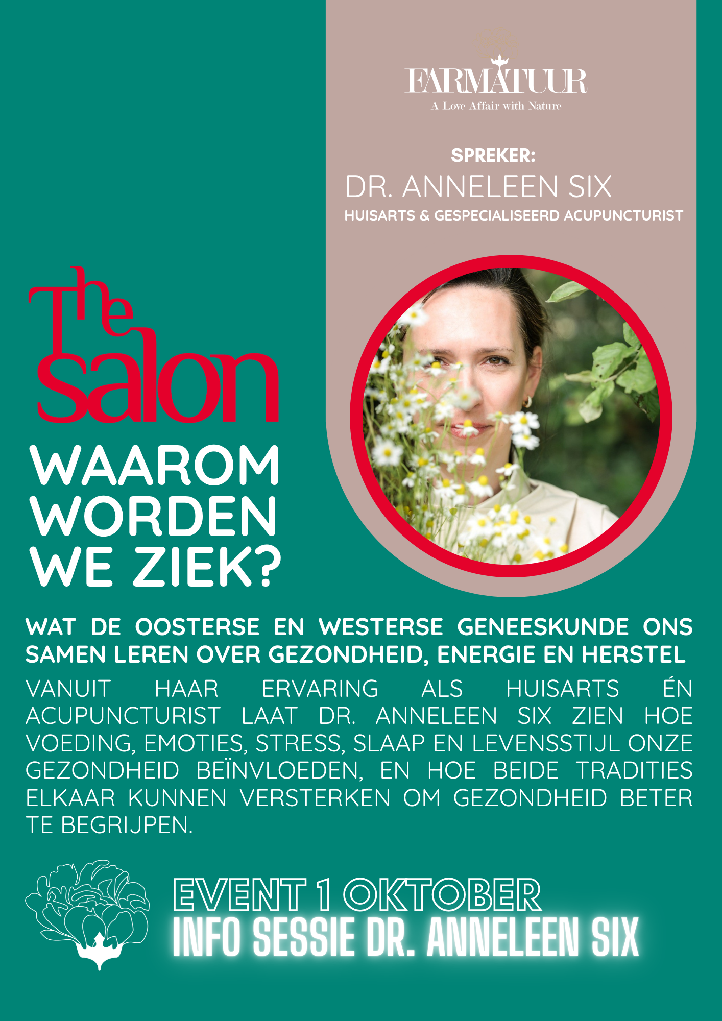 Salon Session: Why Do We Get Sick? with Dr. Anneleen six