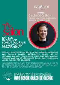 Salon Session: Can Olive Oil Transform Your Health? with Gilles De Clerck