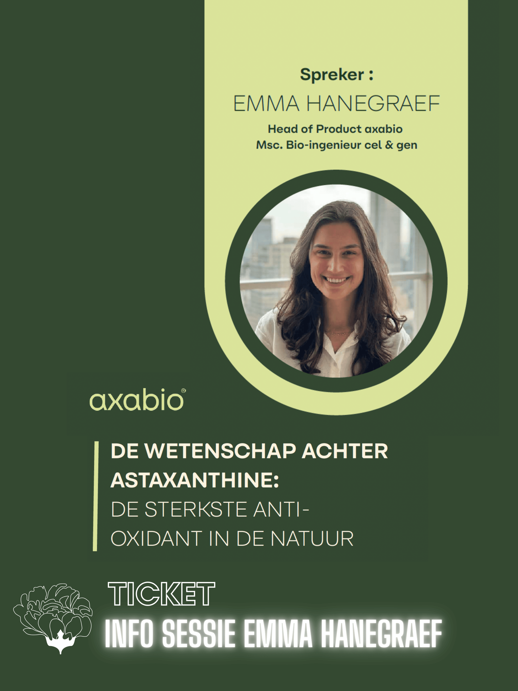 Info Sessie: Astaxanthine - sterkste antioxidant TICKET - Farmatuur