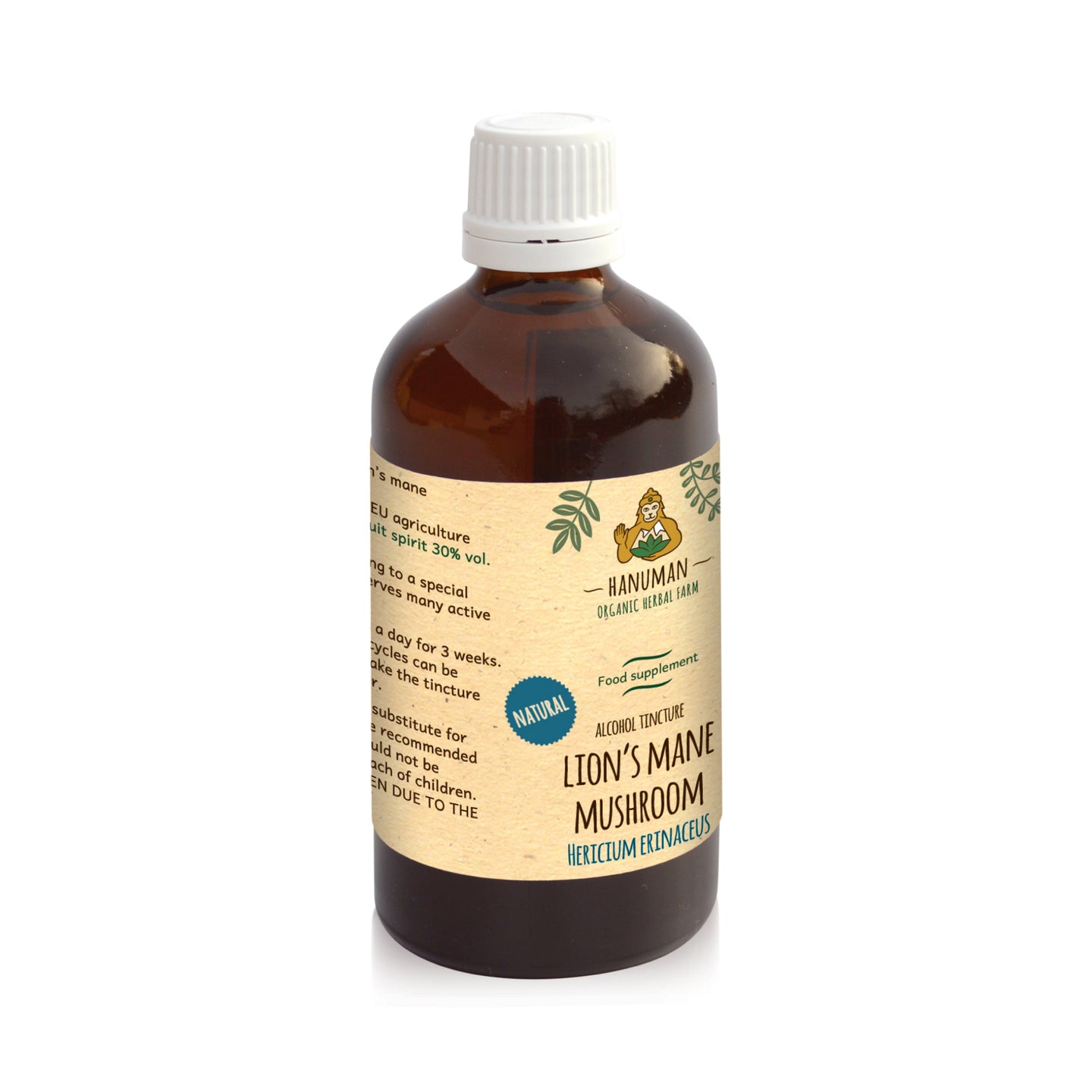 Lion's mane tincture (Hericium erinaceus) - Farmatuur