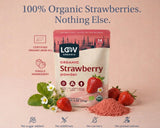 Organic Strawberry Powder - Whole-Fruit Fibre, Polyphenols & Naturally Sweet Nourishment - Farmatuur
