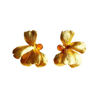 Pansy Gold Earrings - Farmatuur